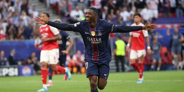Τελικός Champions League, Παρί Σεν Ζερμέν – Άρσεναλ: Ο Ντεμπελέ ισοφάρισε με πέναλτι και έκανε το 1-1