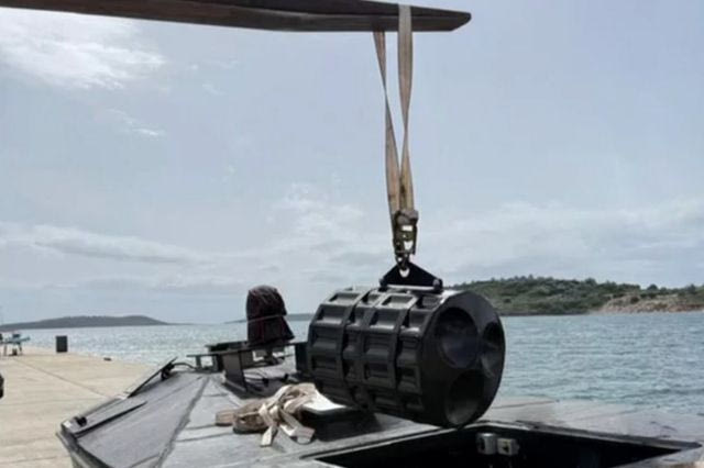 Φωτογραφία – ντοκουμέντο: Ο εκρηκτικός μηχανισμός του drone που βρέθηκε στη Λευκάδα