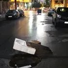 Μεταξουργείο: Καθίζηση εδάφους στη Θερμοπυλών – Άνοιξε τρύπα