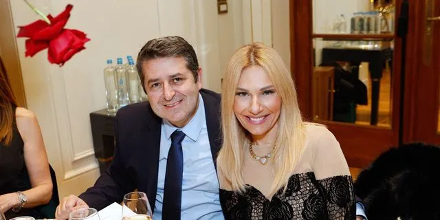 Ο Γιώργος Μυλωνάκης και η Τίνα Μεσσαροπούλου