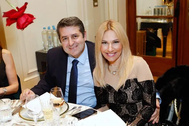 Ο Γιώργος Μυλωνάκης και η Τίνα Μεσσαροπούλου