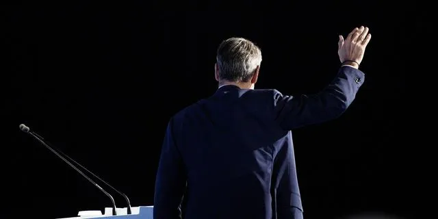 O Κυριάκος Μητσοτάκης στο συνέδριο της ΝΔ