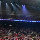 Final Four – Κοκκίνησε το T-Center: Πάνω από 10.000 φίλοι του Ολυμπιακού δίνουν τον παλμό