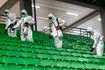 Ο Παναθηναϊκός έκανε βιολογικό καθαρισμό στο T-Center μετά την κατάκτηση της EuroLeague από τον Ολυμπιακό