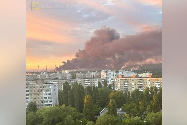 Ο ουκρανικός στρατός ανακοίνωσε ότι έπληξε τα ρωσικά διυλιστήρια του Σαρατόφ