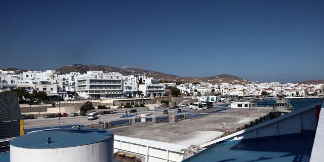 Το λιμάνι της Τήνου (φωτογραφία αρχείου)