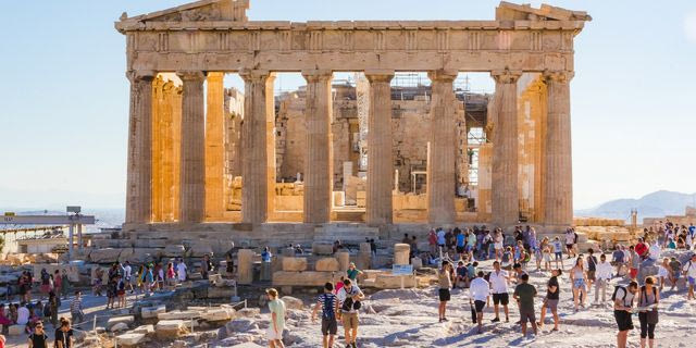 Τουρίστες στην Αθήνα