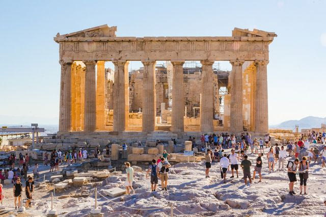 Τουρίστες στην Αθήνα
