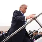 Ο Ντόναλντ Τραμπ επιβιβάζεται στο Air Force One