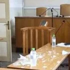 Βέροια: Φωτιστικό έπεσε στο κεφάλι δικηγόρου μέσα στο Πρωτοδικείο Νάουσας