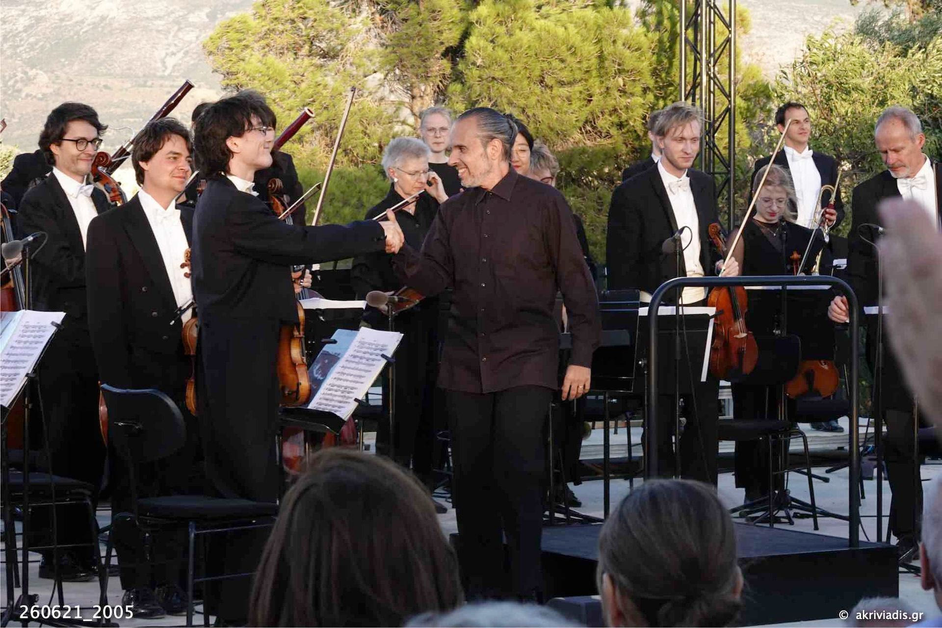 EUROPIANO | Music Day. ATHENS — Megaron at the Pnyx. Performed by Lukas Sternath and Die Deutsche Kammerphilharmonie Bremen — Conductor: Konstantinos Karidis, 21/06/2026