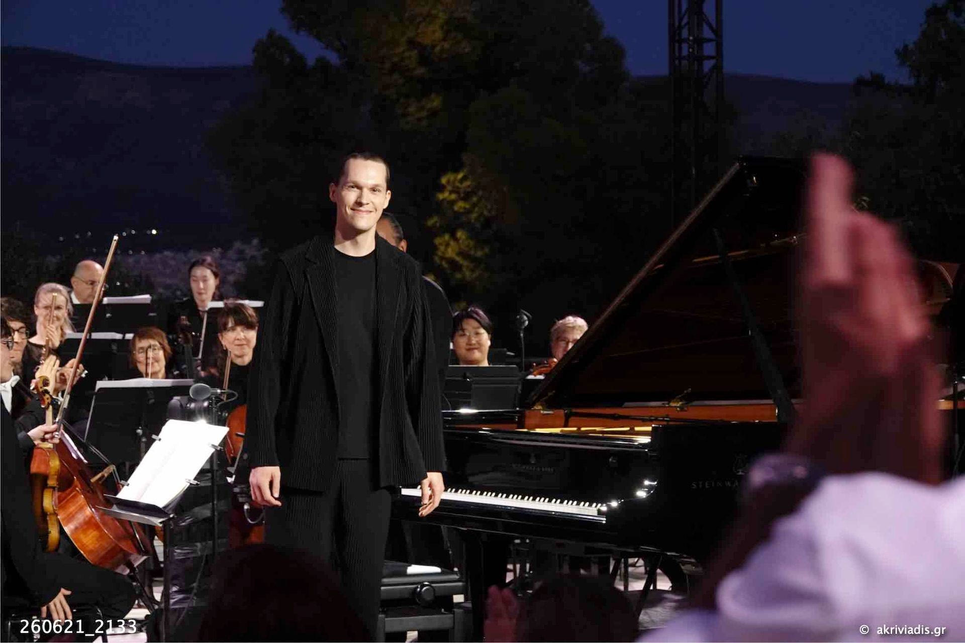 EUROPIANO | Music Day. ATHENS — Megaron at the Pnyx. Performed by Lukas Sternath and Die Deutsche Kammerphilharmonie Bremen — Conductor: Konstantinos Karidis, 21/06/2026