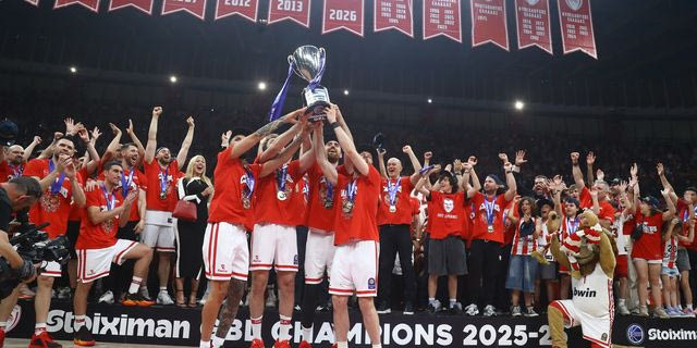 Ολυμπιακός – Παναθηναϊκός AKTOR 89-85: ‘’Ερυθρόλευκη” κυριαρχία και Πρωτάθλημα στον Πειραιά