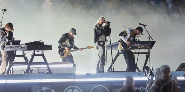 Οι Linkin Park επί σκηνής
