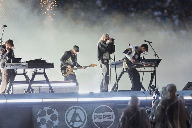 Οι Linkin Park επί σκηνής