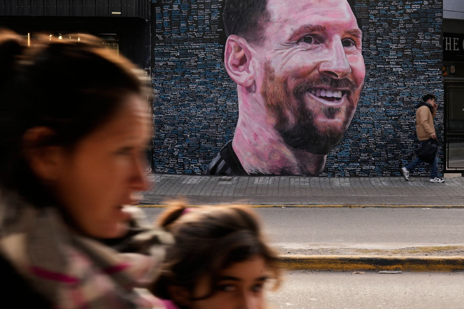 Mural για τον Μέσι