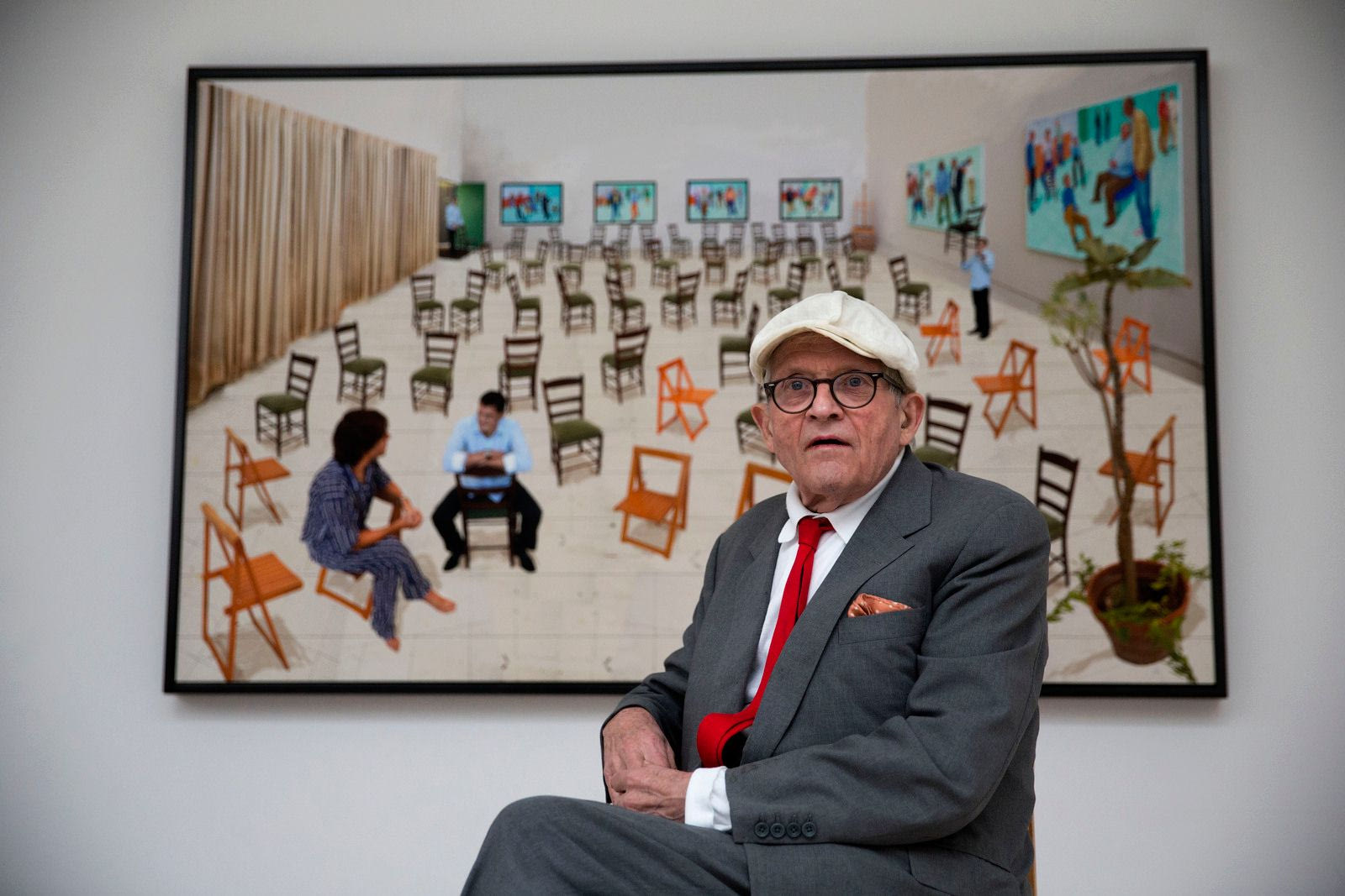 Britain Hockney Exhibition