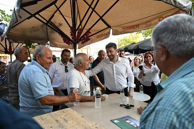 O Νίκος Ανδρουλάκης στη Ρόδο