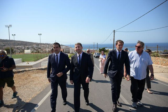 Ανδρουλάκης από Κάσο: “Η χώρα μας δεν χρειάζεται μία κυβέρνηση που υπηρετεί επικοινωνιακούς σχεδιασμούς”
