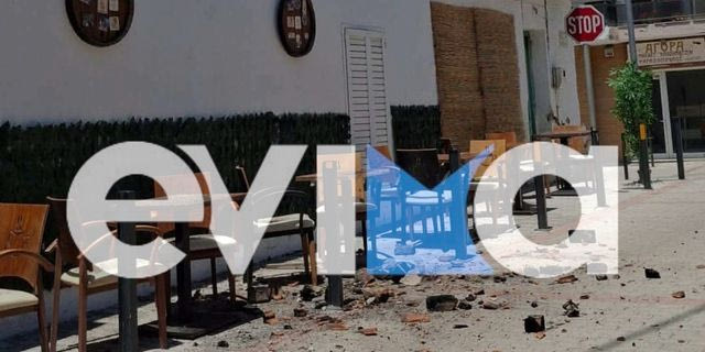 Εύβοια: Κατολισθήσεις και ζημιές σε σπίτια και μαγαζιά μετά τους απανωτούς σεισμούς