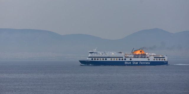 Τηλεφώνημα για βόμβα στο Blue Star 2 με πάνω από 1.000 επιβαίνοντες