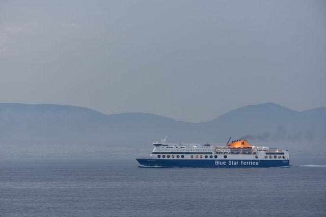 Τηλεφώνημα για βόμβα στο Blue Star 2 με πάνω από 1.000 επιβαίνοντες