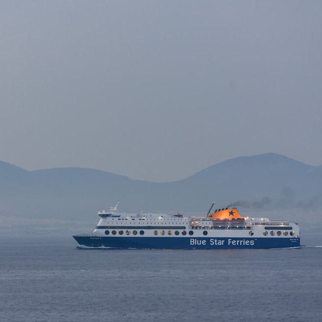 Τηλεφώνημα για βόμβα στο Blue Star 2 με πάνω από 1.000 επιβαίνοντες