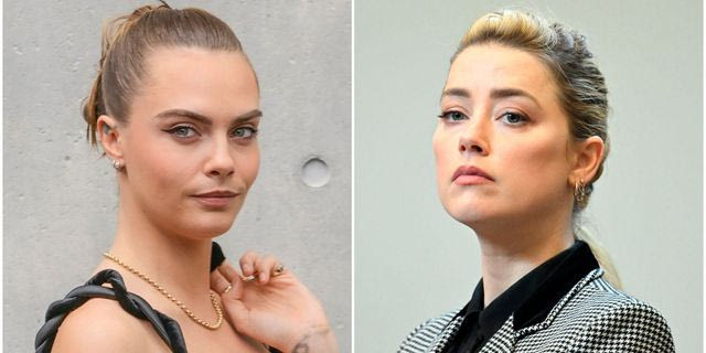 Cara Delevingne, Amber Heard
