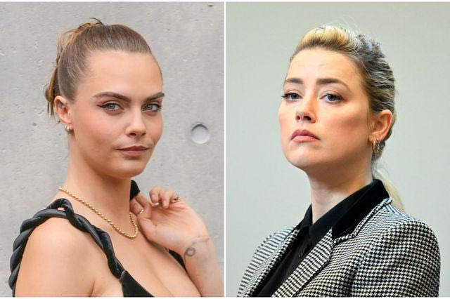 Cara Delevingne, Amber Heard