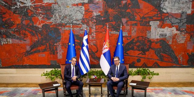 Συνάντηση Μητσοτάκη - Βούτσιτς (αρχείου)