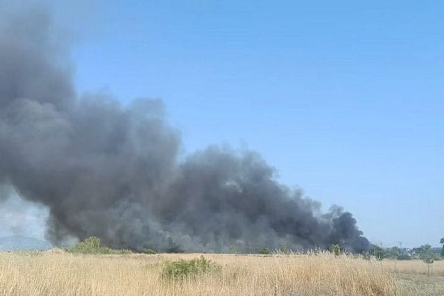 Θεσσαλονίκη: Νέα φωτιά στον οικισμό Τσαΐρια