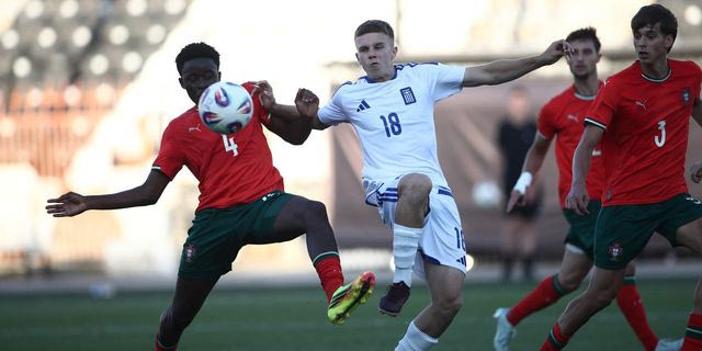 Κ19 Πορτογαλία – Ελλάδα 0-0: Έμεινε στο μηδέν και θέλει τη νίκη με το Καζακστάν για να μπει στην 3άδα