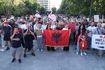 Διαμαρτυρία Αλβανών στο Σύνταγμα κατά του επενδυτικού σχεδίου Κούσνερ