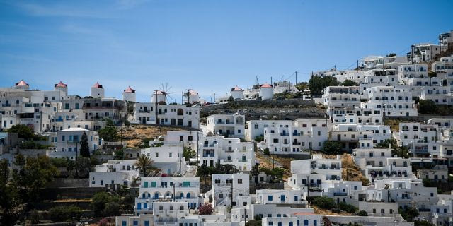 Σπίτια σε νησί της Ελλάδας
