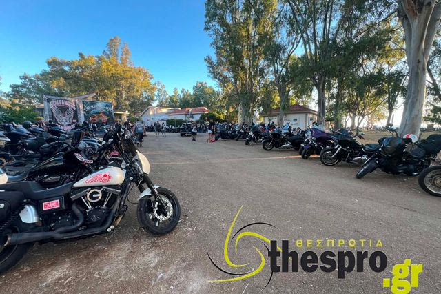 “Απόβαση” των Hells Angels στην Ηγουμενίτσα – “Βούλιαξε” από μηχανές η περιοχή