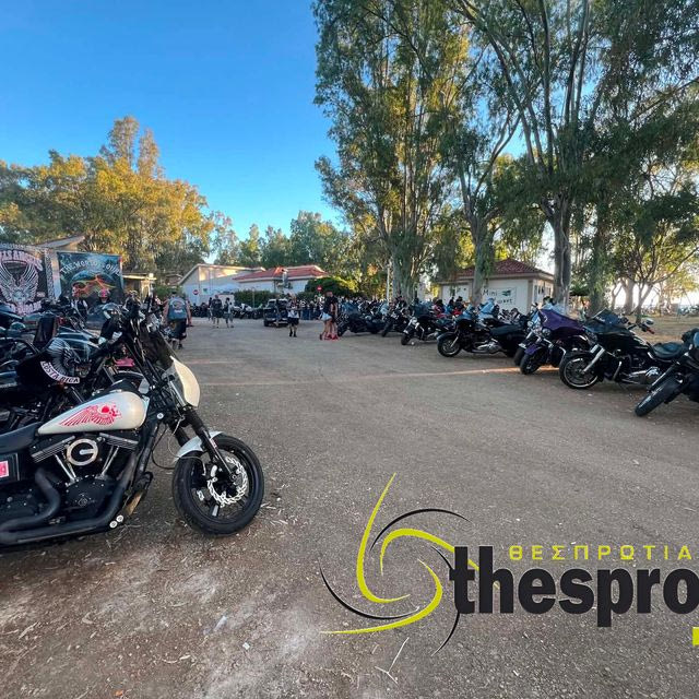 “Απόβαση” των Hells Angels στην Ηγουμενίτσα – “Βούλιαξε” από μηχανές η περιοχή