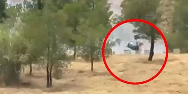 Βίντεο ντοκουμέντο από το Άλσος Βεΐκου: Ο μελισσοκόμος προσπαθούσε να σβήσει τη φωτιά