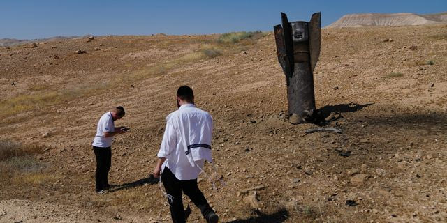 Ένας από τους ιρανικούς πυραύλους, προσγειώθηκε στην Ιεριχώ