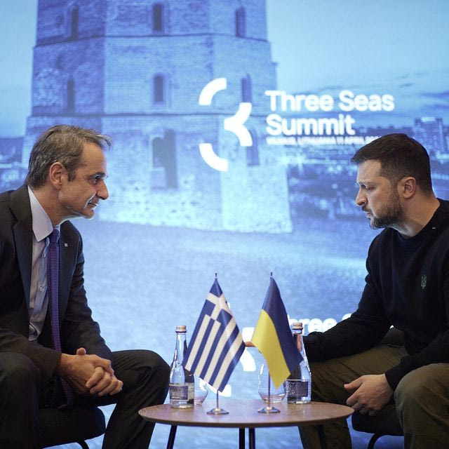 Τετ α τετ Μητσοτάκη με Ζελένσκι – Του έθεσε το ζήτημα με το ουκρανικό drone στη Λευκάδα
