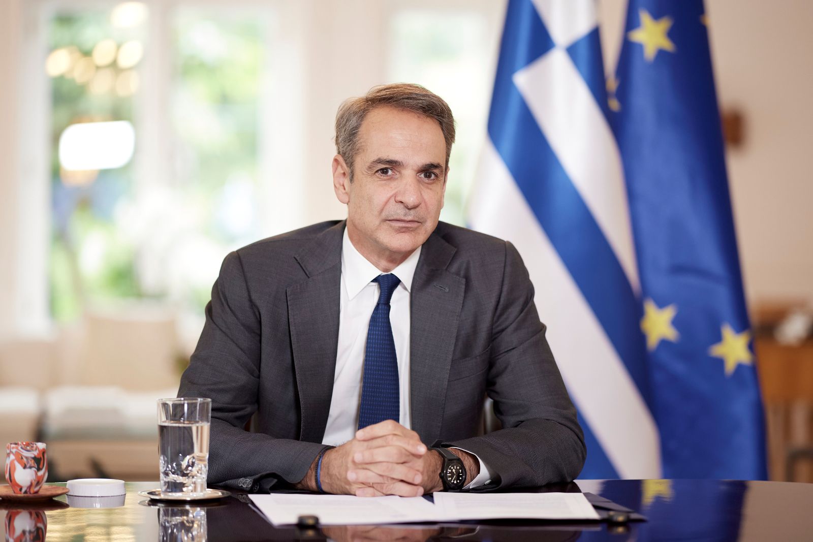Μητσοτάκης στο Politico: Mηχανισμός έκτακτης ανάγκης απέναντι στην εργαλειοποίηση της μετανάστευσης