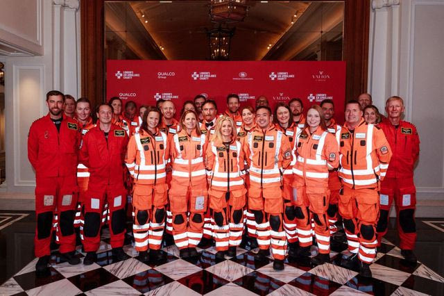 Όμιλος Qualco και Qualco Foundation στηρίζουν το έργο του London’s Air Ambulance Charity ως Bravo Partners
