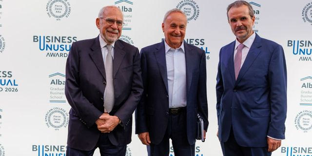 Απονομή του 8ου Alba Business Unusual Award στον Πάνο Γερμανό