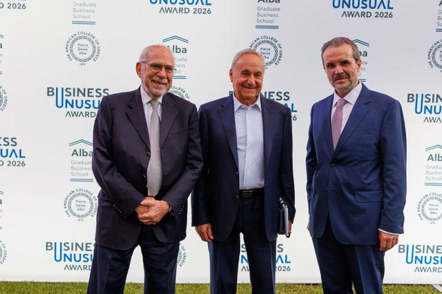 Απονομή του 8ου Alba Business Unusual Award στον Πάνο Γερμανό