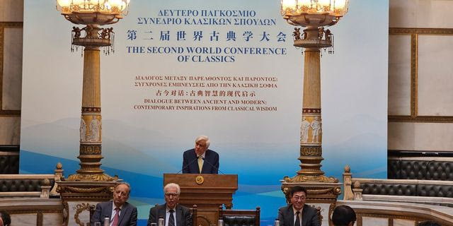 Π. Παυλόπουλος: Κρίσιμα διδάγματα από την κλασική σοφία των Παλαίφατων Πολιτισμών Ελλάδας και Κίνας