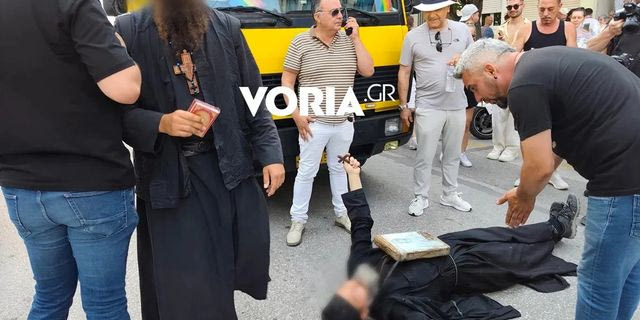 Καταδικασμένος για ναρκωτικά ο “ιερέας” που φώναζε “Μετανοείτε” στο Thessaloniki Pride