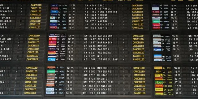 Ακυρώσεις πτήσεων στο αεροδρόμιο των Βρυξελλών, φωτογραφία αρχείου