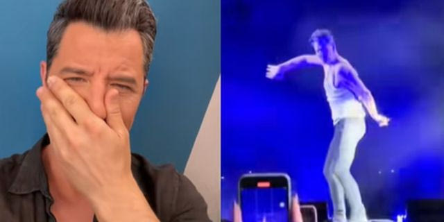 Ο Σάκης Ρουβάς βλέπει τον εαυτό του να χορεύει πάνω στη σκηνή – Βίντεο