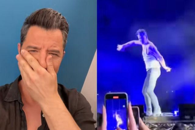 Ο Σάκης Ρουβάς βλέπει τον εαυτό του να χορεύει πάνω στη σκηνή – Βίντεο
