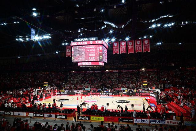 Ολυμπιακός: Κατάμεστο το ΣΕΦ για τα Game 1 και 3 με τον Παναθηναϊκό AKTOR