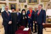 Συνάντηση Τραμπ με τον Πατριάρχη Ιεροσολύμων Θεόφιλο Γ΄ στον Λευκό Οίκο